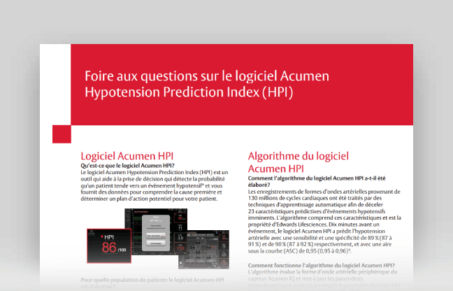 FAQ's Acumen HPI software
