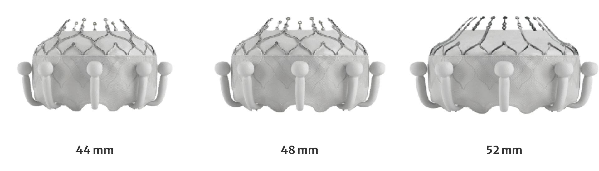Multiple valve sizes