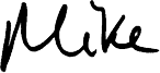 mike signature