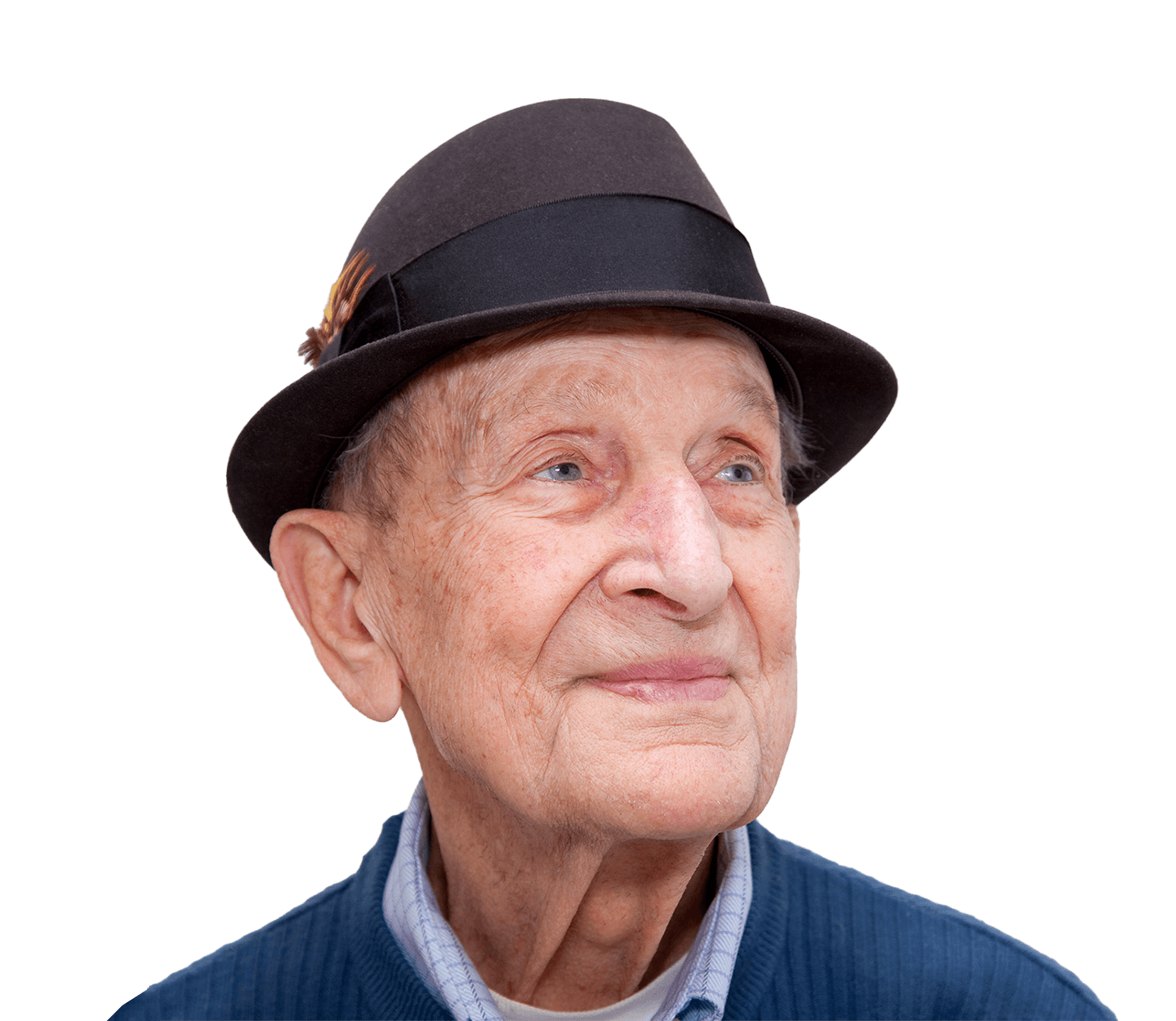 Old man with hat