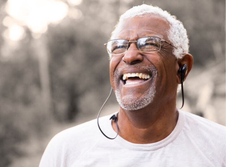 Man Laughing