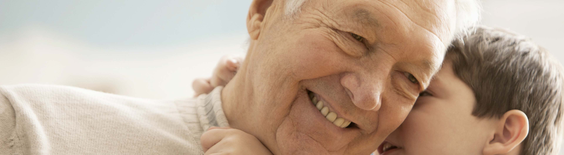 grandpa and son
