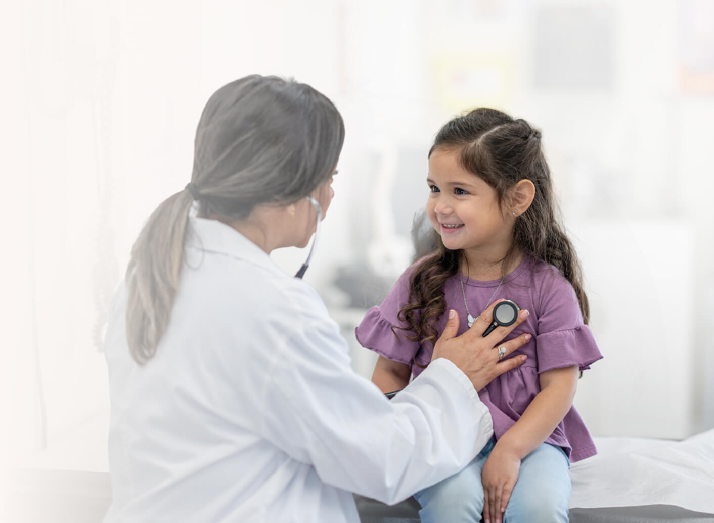 pediatric consulting little girl