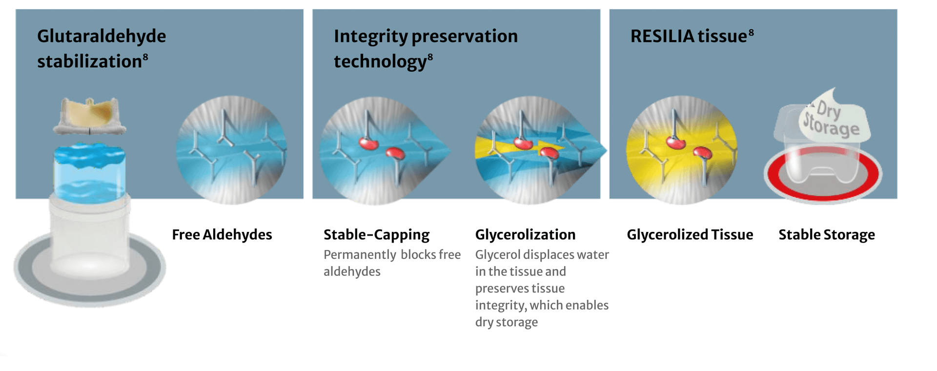 Incorporating RESILIA tissue