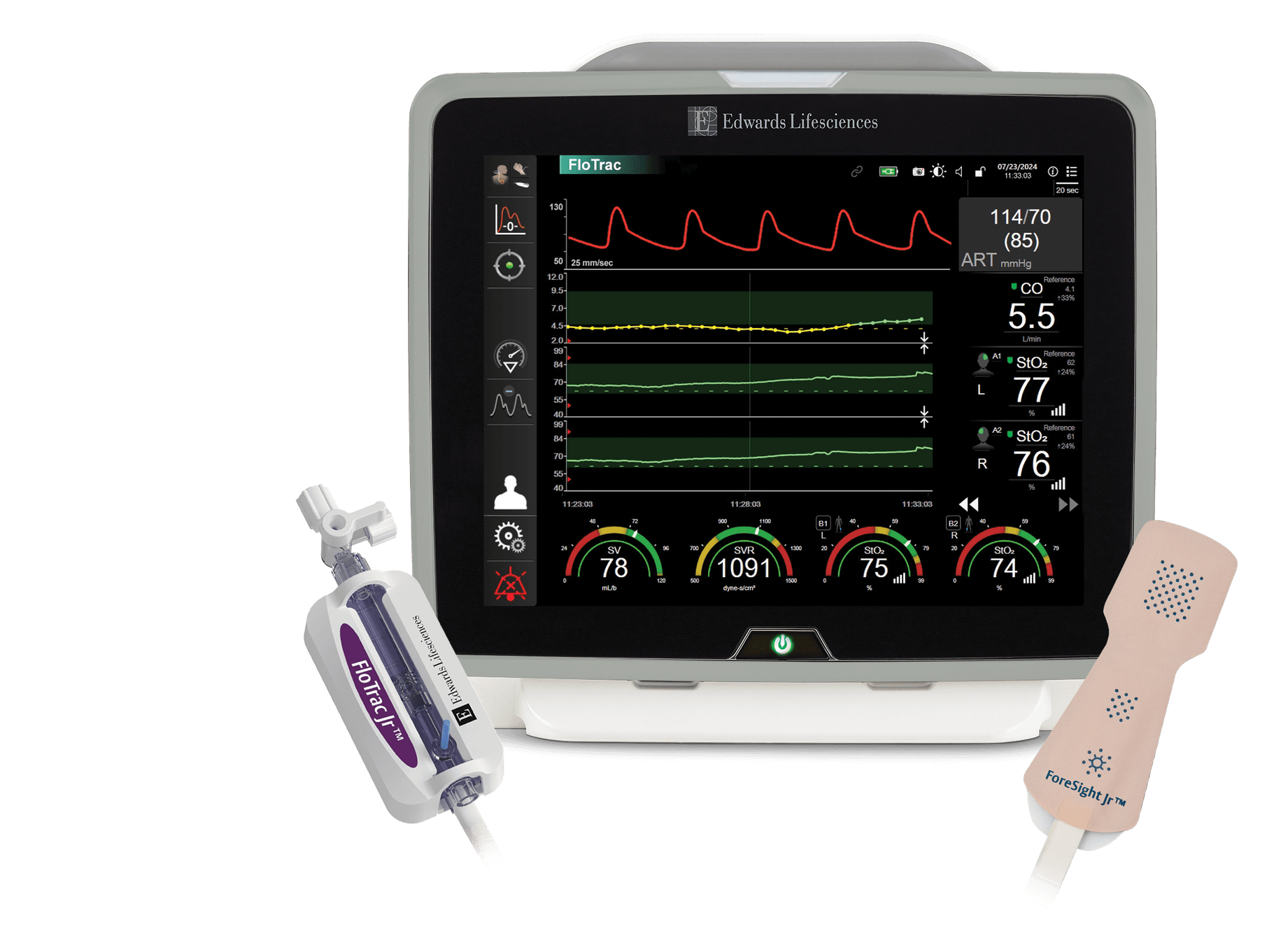 Continuous insights into hemodynamic stability