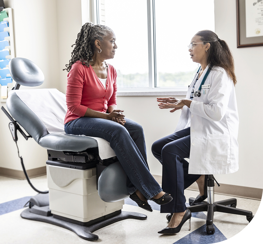 patient with doctor