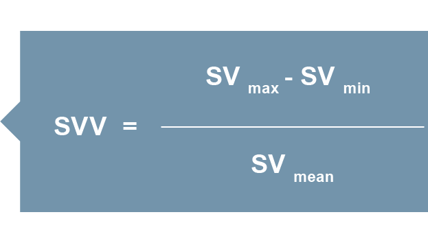 Stroke volume variation optimization