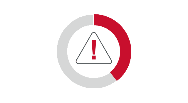 exclamation mark inside triangle