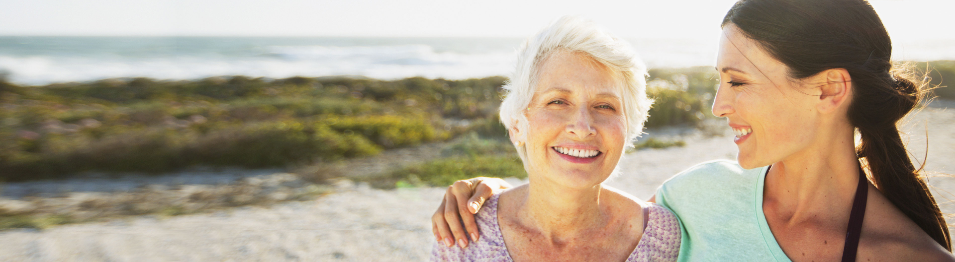 Two ladies Early TAVR trial banner