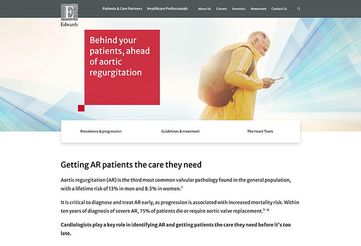 Aortic Regurgitation Website