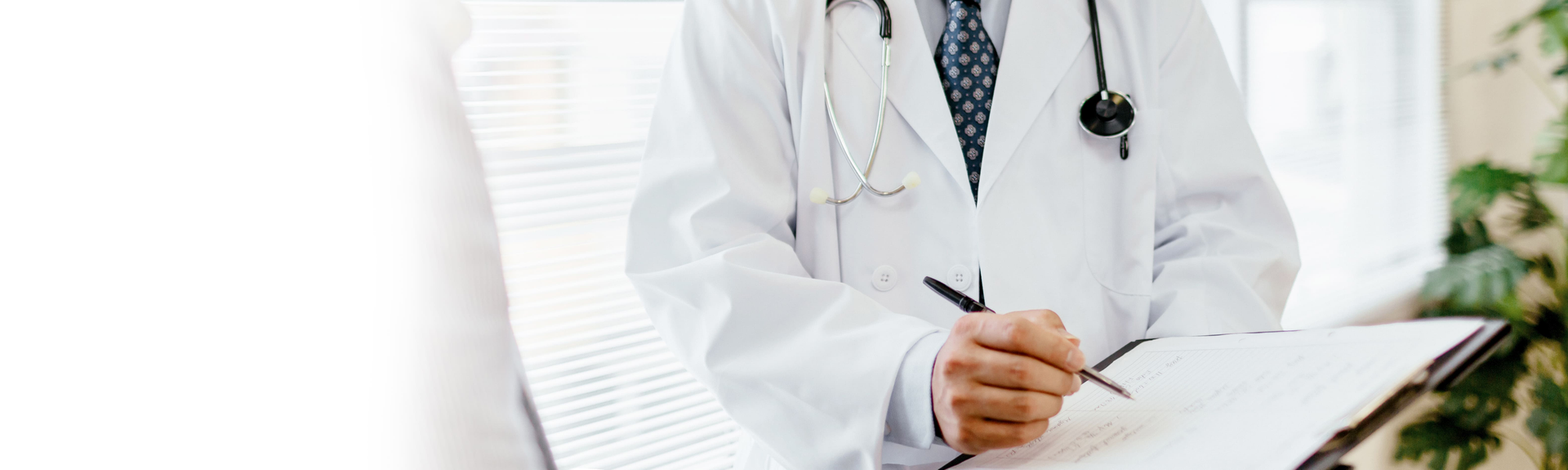 doctor with pen