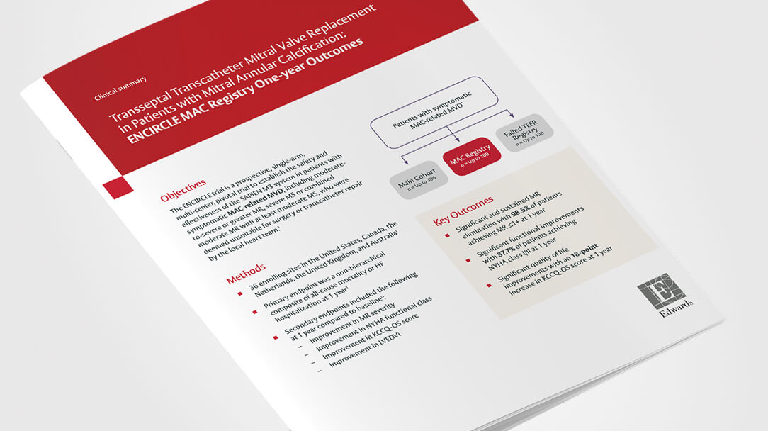 ENCIRCLE trial MAC Registry 1-year outcomes