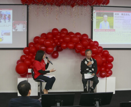 Mr.Muraki interview session