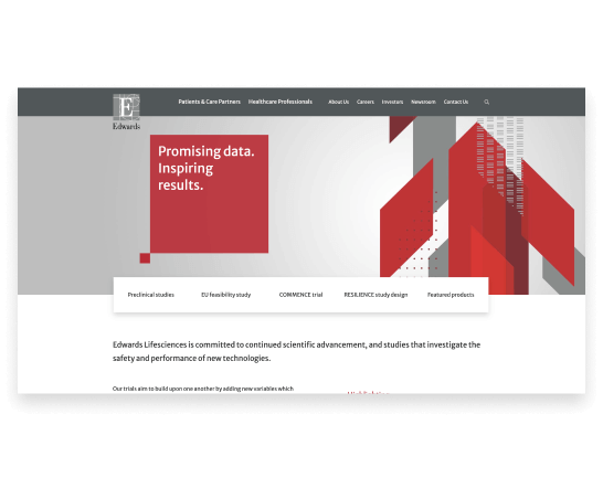 Promising data. Inspiring results.