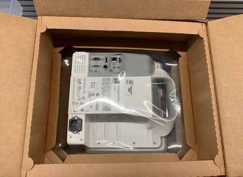 Place only the HemoSphere