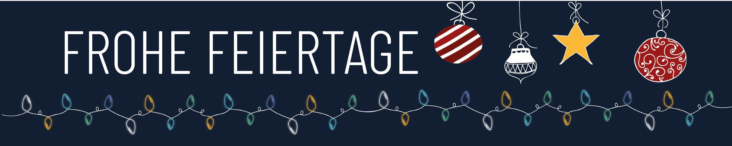 Lieferung und Erreichbarkeit zwischen den Feiertagen Lieferung und Erreichbarkeit zwischen den Feiertagen