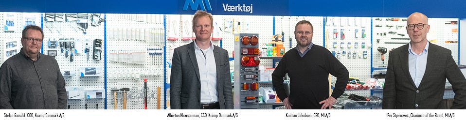 Kramp acquires the aftermarket spare parts business from Maskinhandler Indkøbsringen