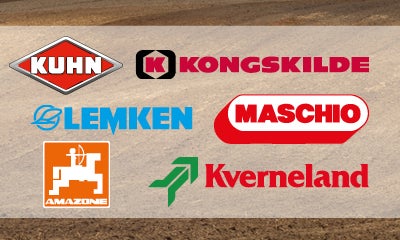 Bredt udvalg af kendte mærker