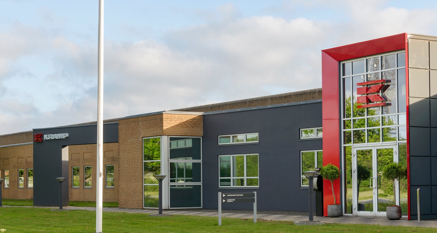 Kramp investerer i højteknologisk distributionscenter for at forbedre servicen for nordiske kunder Kramp investerer i højteknologisk distributionscenter for at forbedre servicen for nordiske kunder