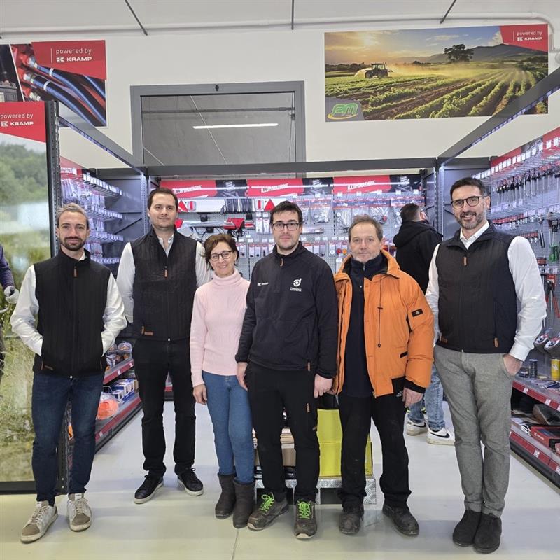Kramp e PM Piovan Ricambi inaugurano il decimo negozio Powered by Kramp in Italia