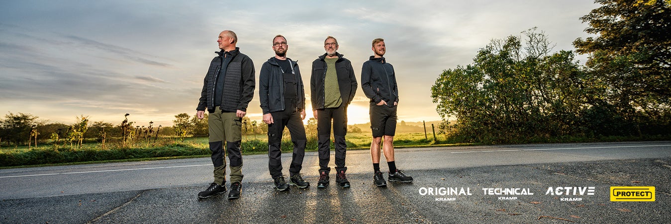 KRAMPs arbejdstøj er både intelligent og moderigtigt KRAMPs arbejdstøj er både intelligent og moderigtigt