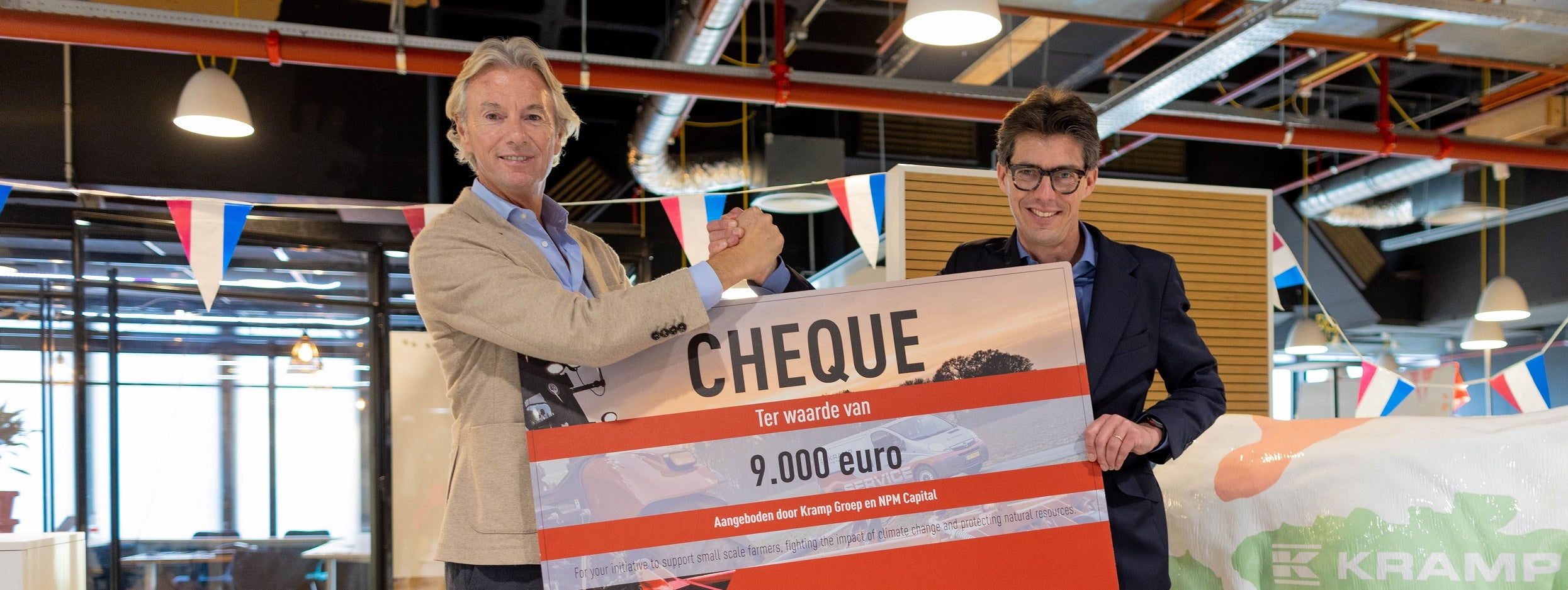 Kramp celebra i 70 anni del gruppo con una donazione al programma Semina diversità = Raccogli sicurezza Kramp celebra i 70 anni del gruppo con una donazione al programma Semina diversità = Raccogli sicurezza