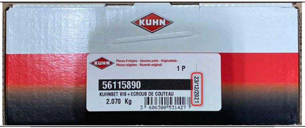Kuhn 56115800 & 56115890