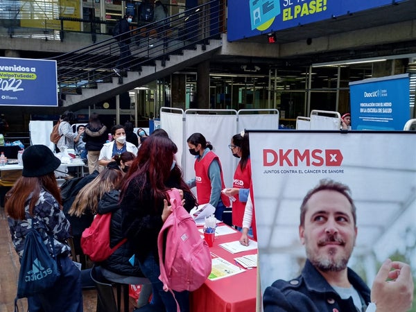 DKMS en Valparaíso: Escuela de Salud, DUOC UC