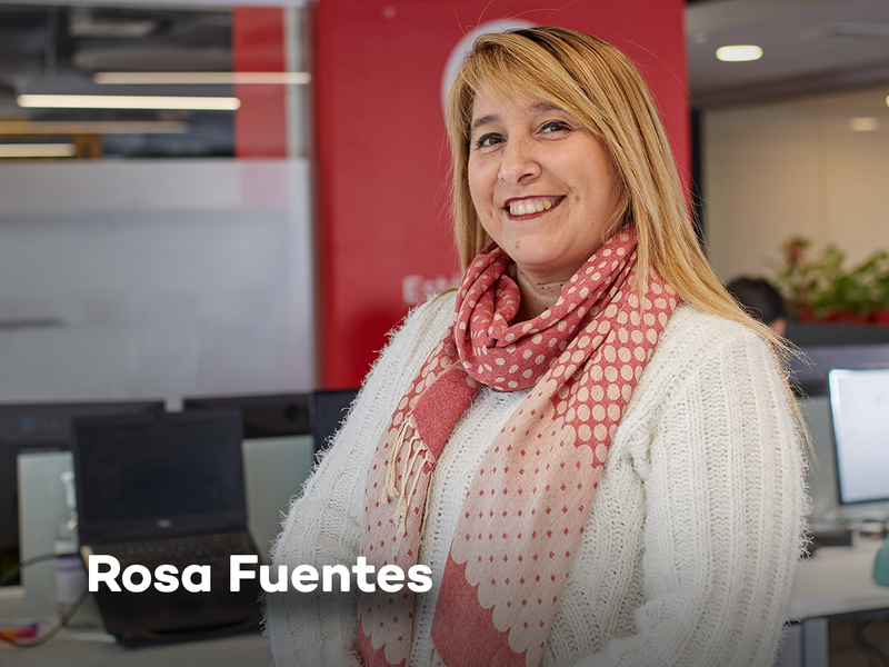 Rosa Fuentes, Encargada de contabilidad DKMS Chile
