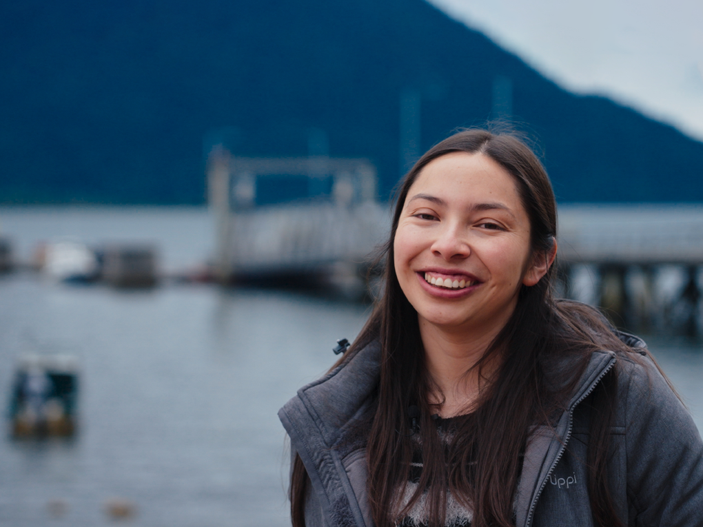Nancy Barraza, donante DKMS que viajó desde Puerto Cisnes Nancy Barraza, donante DKMS que viajó desde Puerto Cisnes