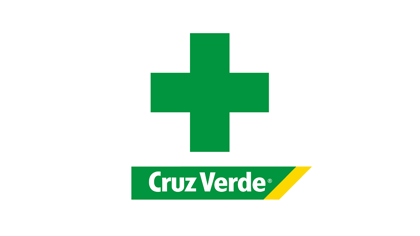 Logo Farmacias Cruz Verde 