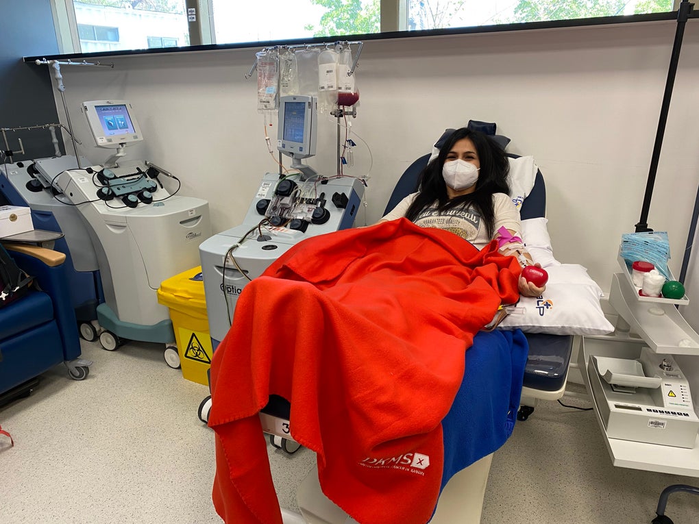 Donante DKMS Adela Henríquez Donante DKMS Adela Henríquez