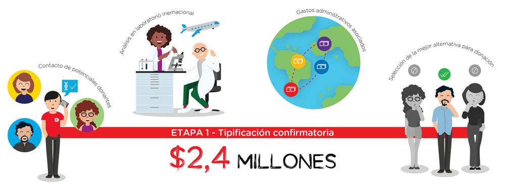Costos de la Tipificación Confirmatoria DKMS Costos de la Tipificación Confirmatoria DKMS