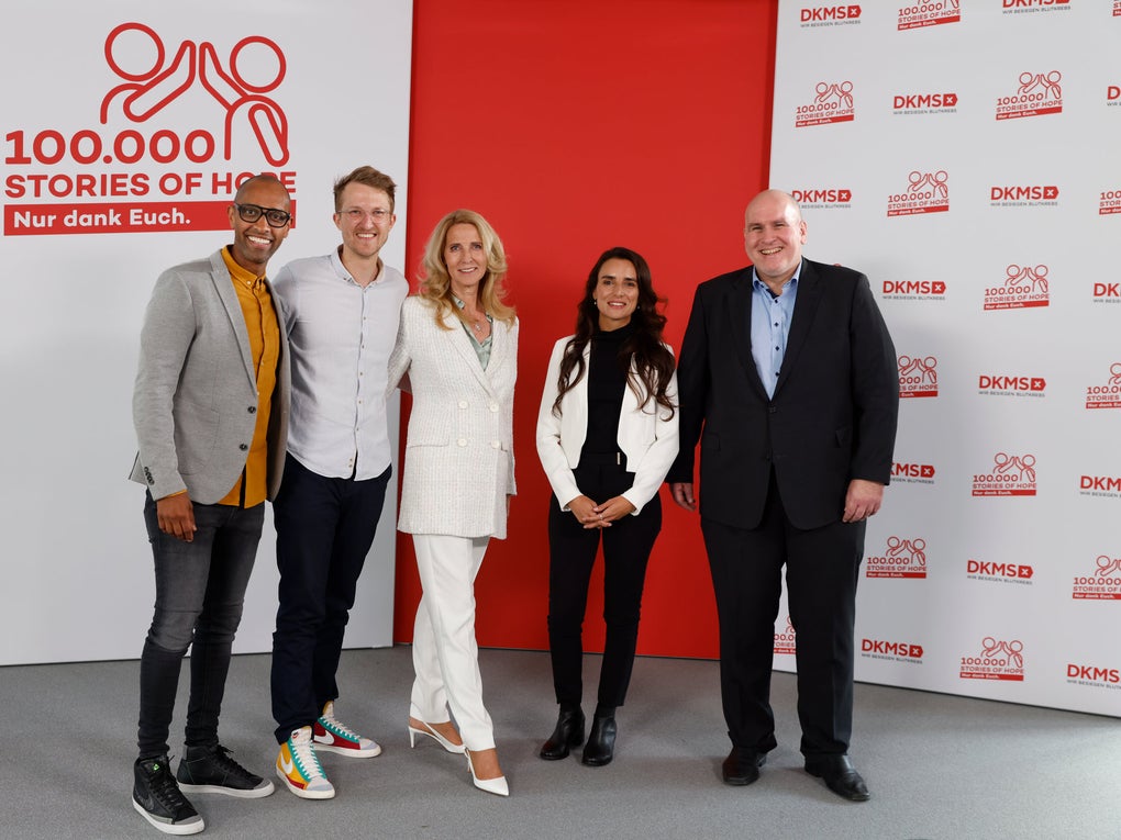 DKMS celebra las 100 mil donaciones DKMS celebra las 100 mil donaciones