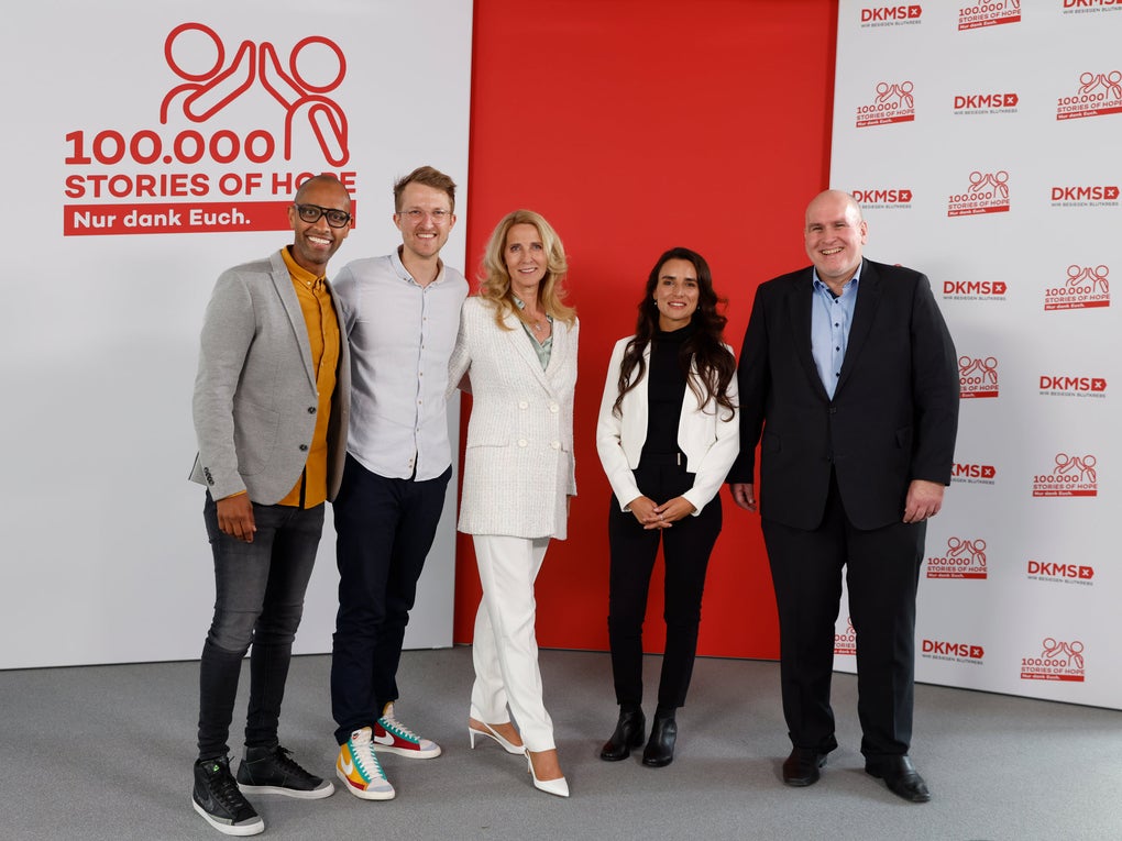 DKMS celebra las 100 mil donaciones DKMS celebra las 100 mil donaciones