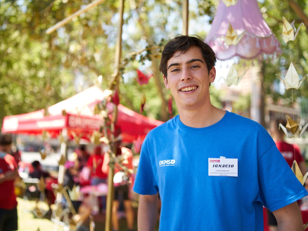 Ignacio Guzmán donante DKMS  Ignacio Guzmán donante DKMS