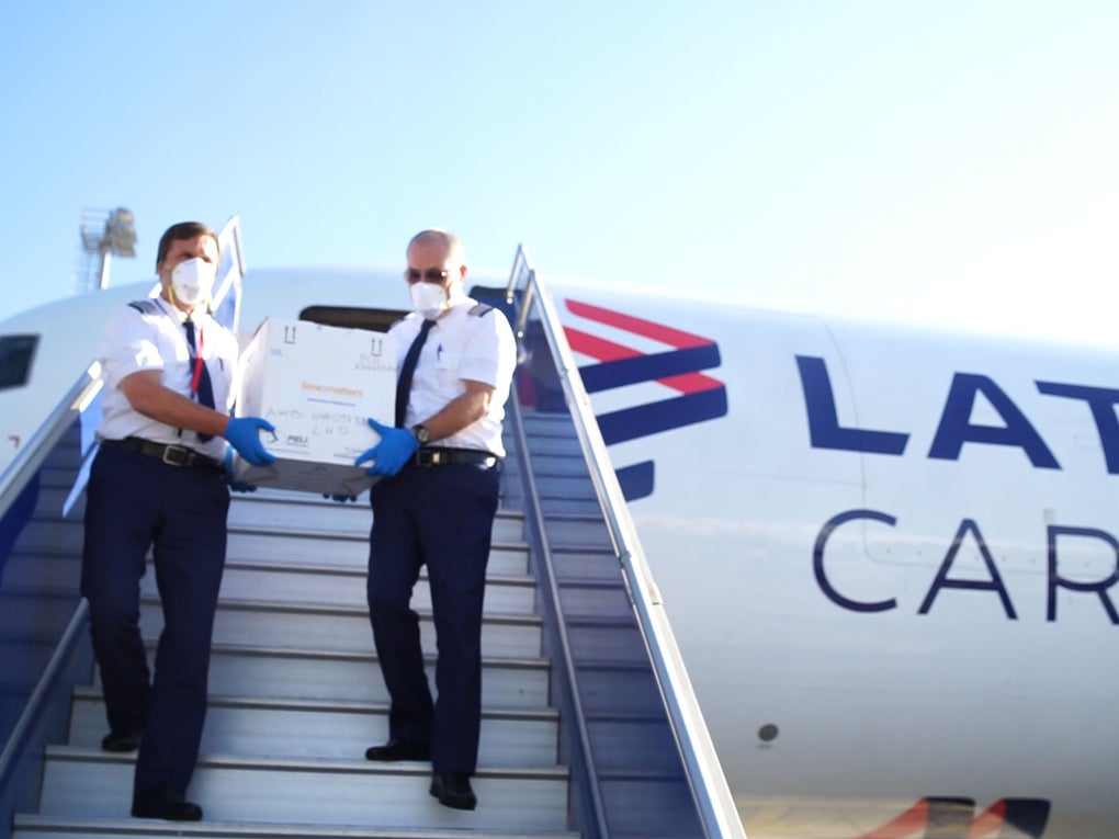 Stemcell transport with a plane Stemcell transport with a plane