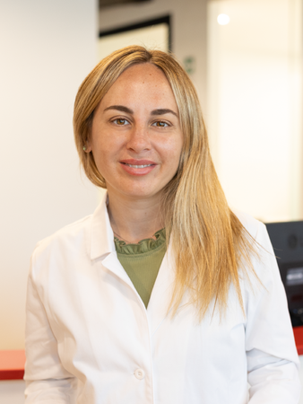Dra. Mariana Cassini, médica del Centro de Recolección DKMS Chile
