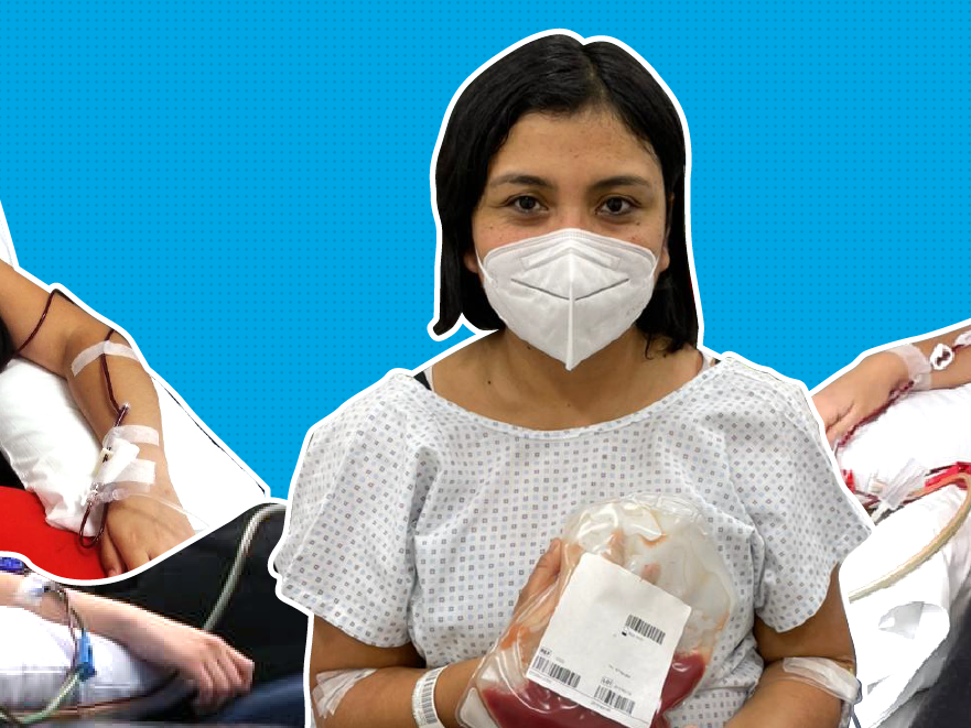 Donantes DKMS: Maylin Soria, Mónica Orellana, Paola Pérez y Cristel Rioseco Donantes DKMS: Maylin Soria, Mónica Orellana, Paola Pérez y Cristel Rioseco