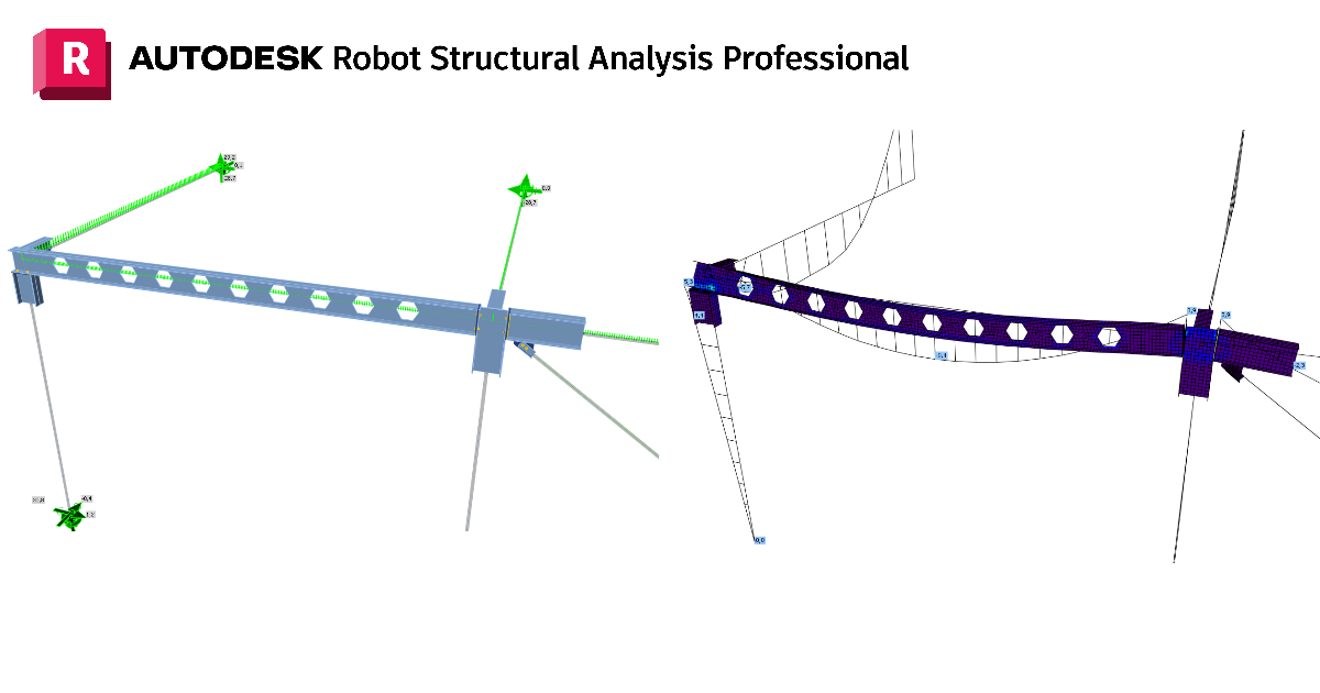 Autodesk Robot Structural Analysis Professional Łącze BIM do projektowania stalowych elementów konstrukcyjnych (EN)