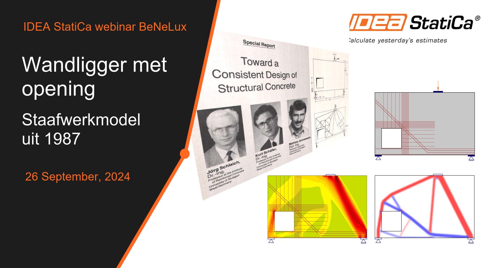 Wandligger met opening - Het bekende Staafwerkmodel uit 1987