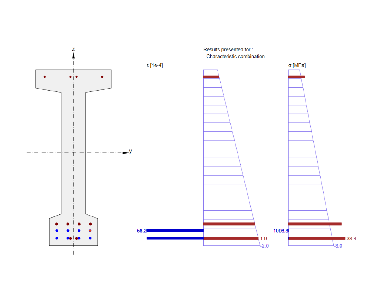 含施工阶段的预应力梁结构设计