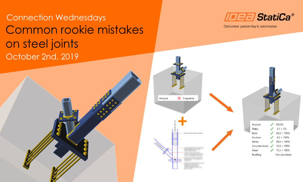 Connection Wednesdays – Errores comunes de principiante en uniones de acero