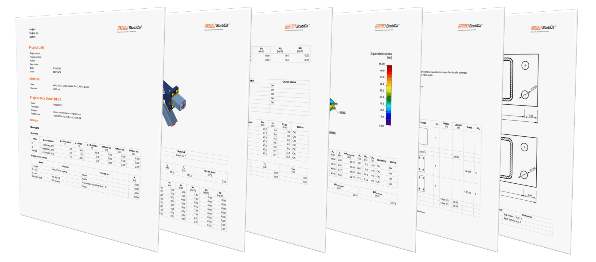 report analysis from data center project