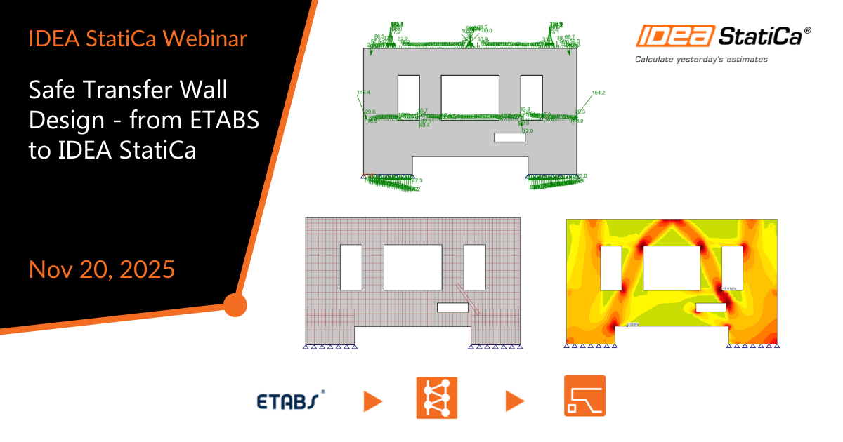Thiết kế Tường chuyển An toàn - từ ETABS đến IDEA StatiCa
