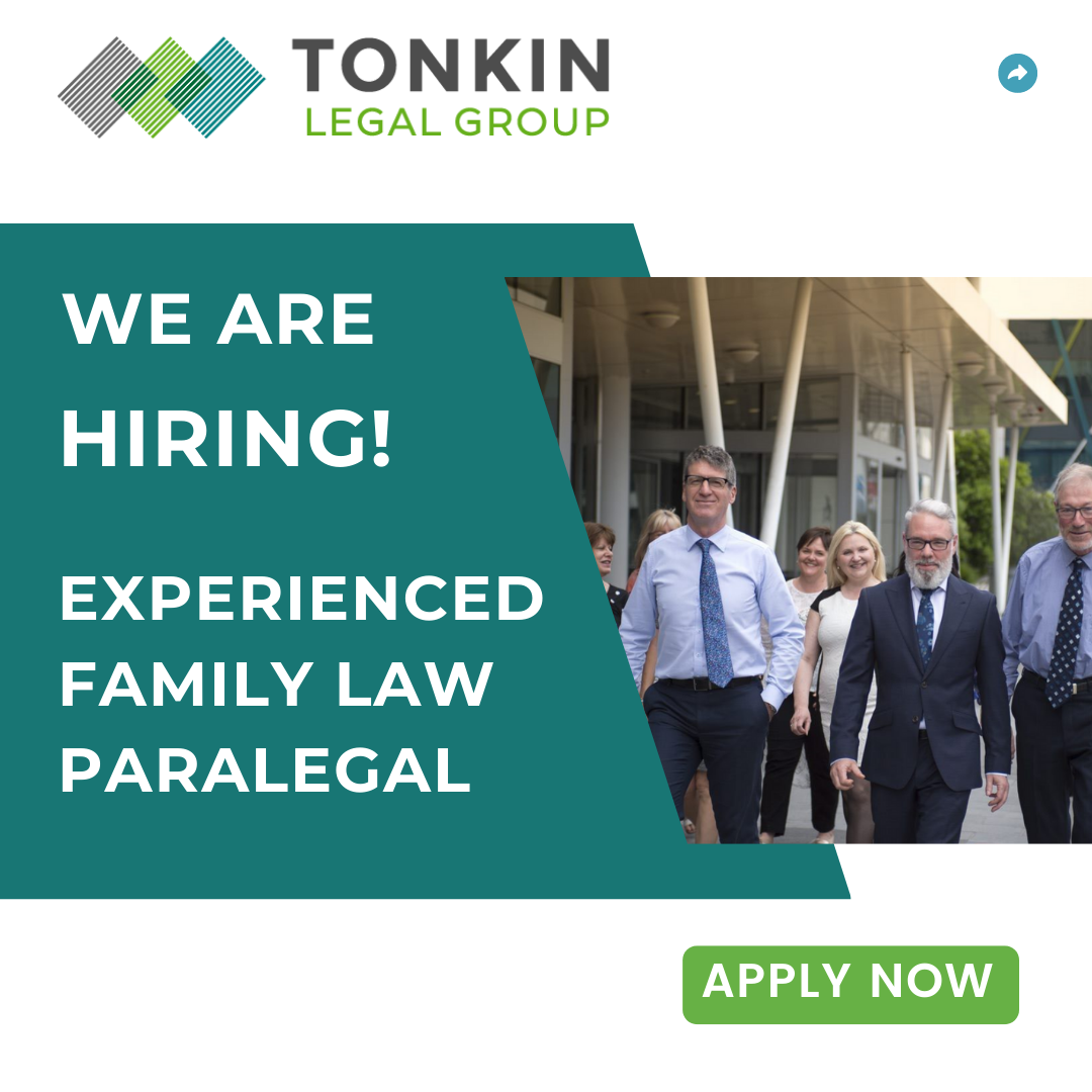 Family Law Paralegal – Full Time Job Opportunity