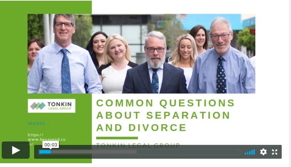 Family Law | Common Questions about Separation and Divorce
