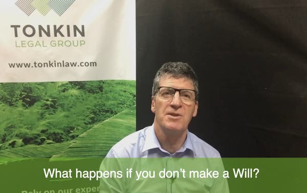 What happens if I die without a Will?