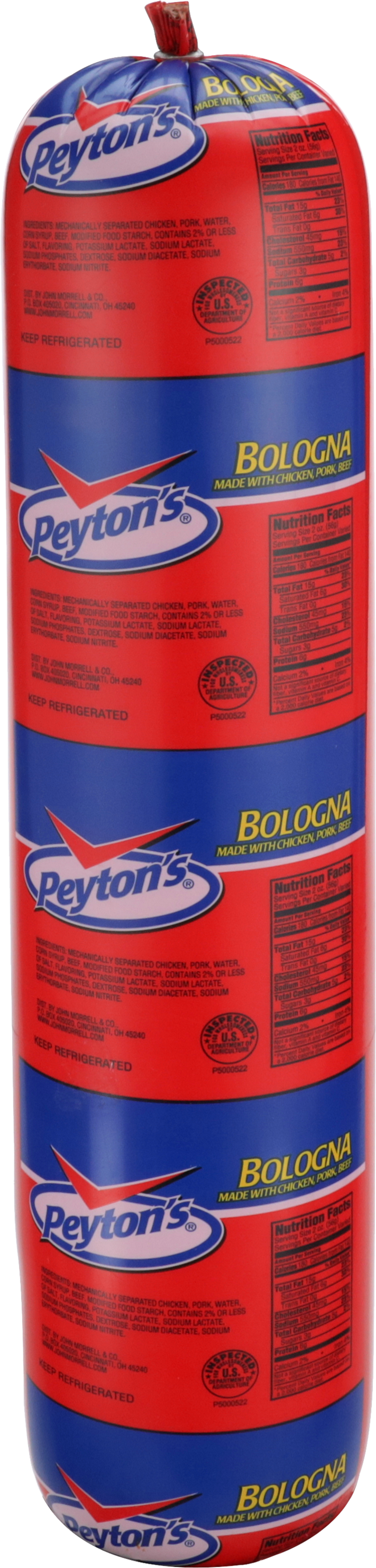 Peyton's Stick Bologna made with Chicken, Pork, Beef