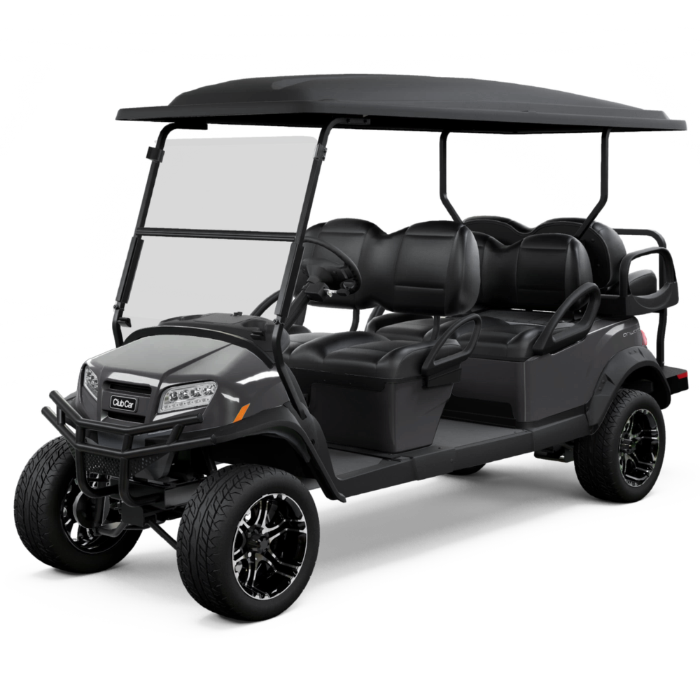 Midnight Silver 6 Passenger Lifted LSV Onward.